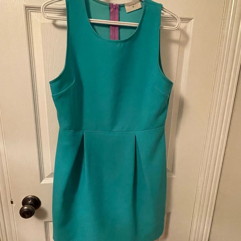 Everly Turqoise Dress